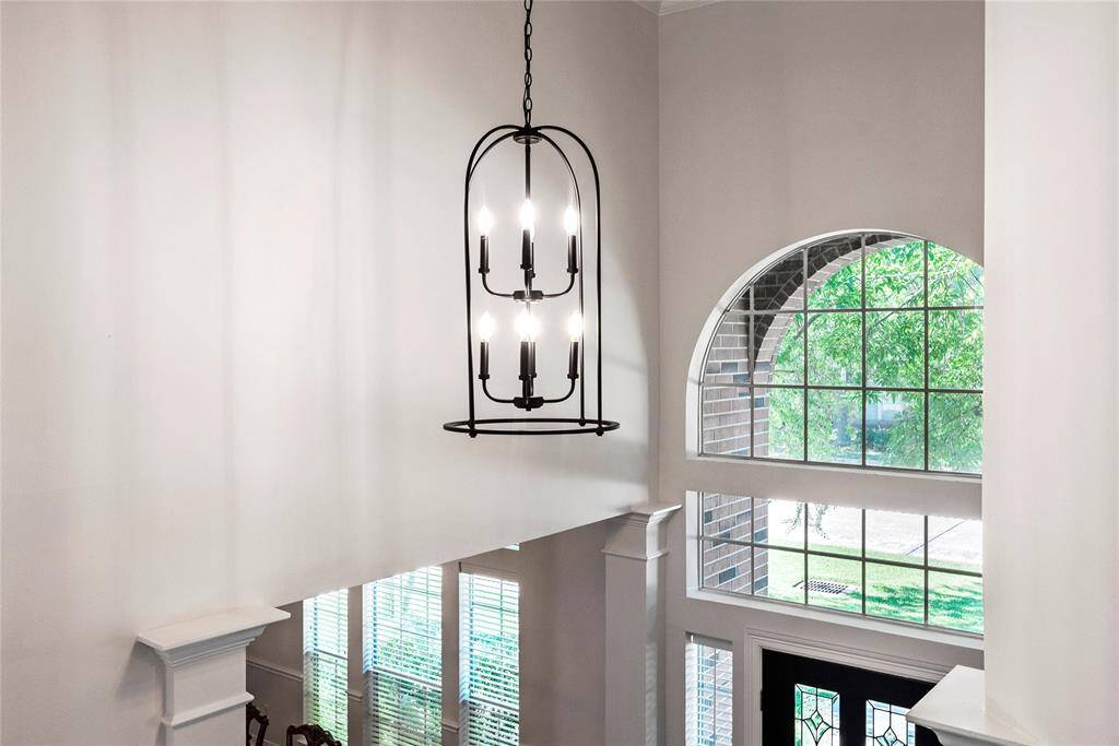 All ceiling fans and light fixtures have been upgraded to sleek, contemporary designs that are both stylish and energy-efficient.