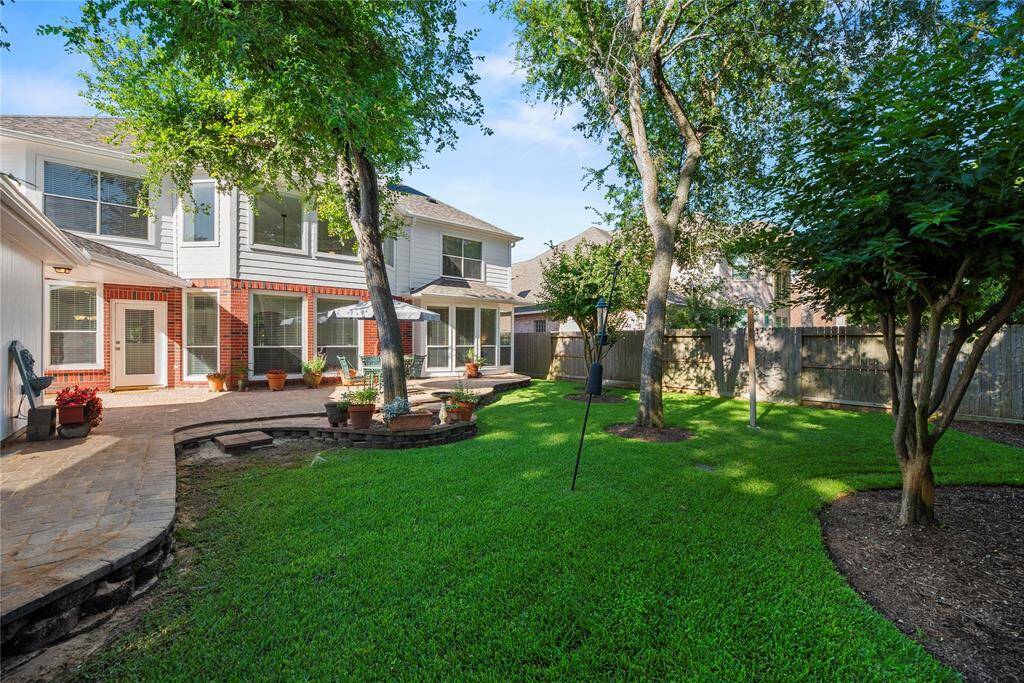 As the afternoon heats up or the night approaches, admire the unsurpassed view of the awe-inspiring backyard and patio.