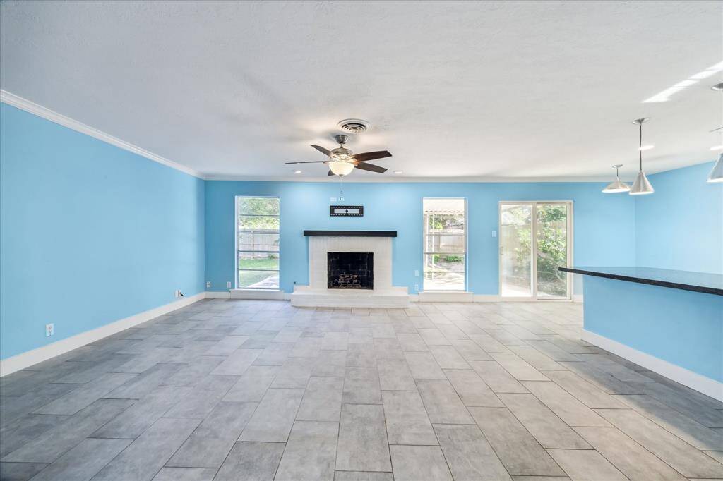 Abundant natural lighting throughout.