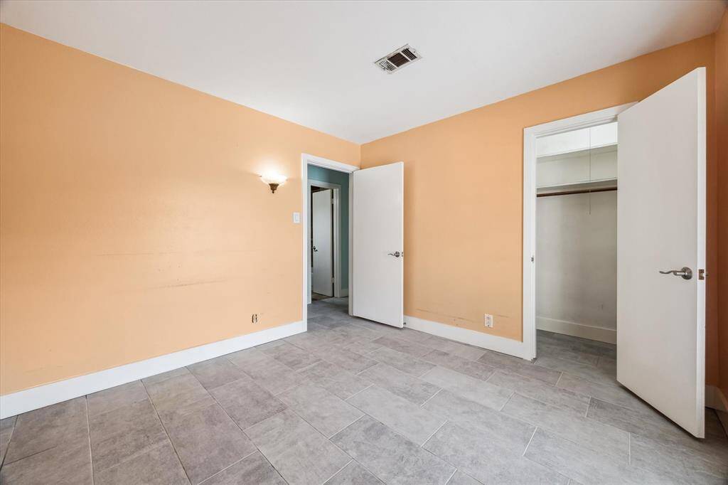 Lots of closet space.