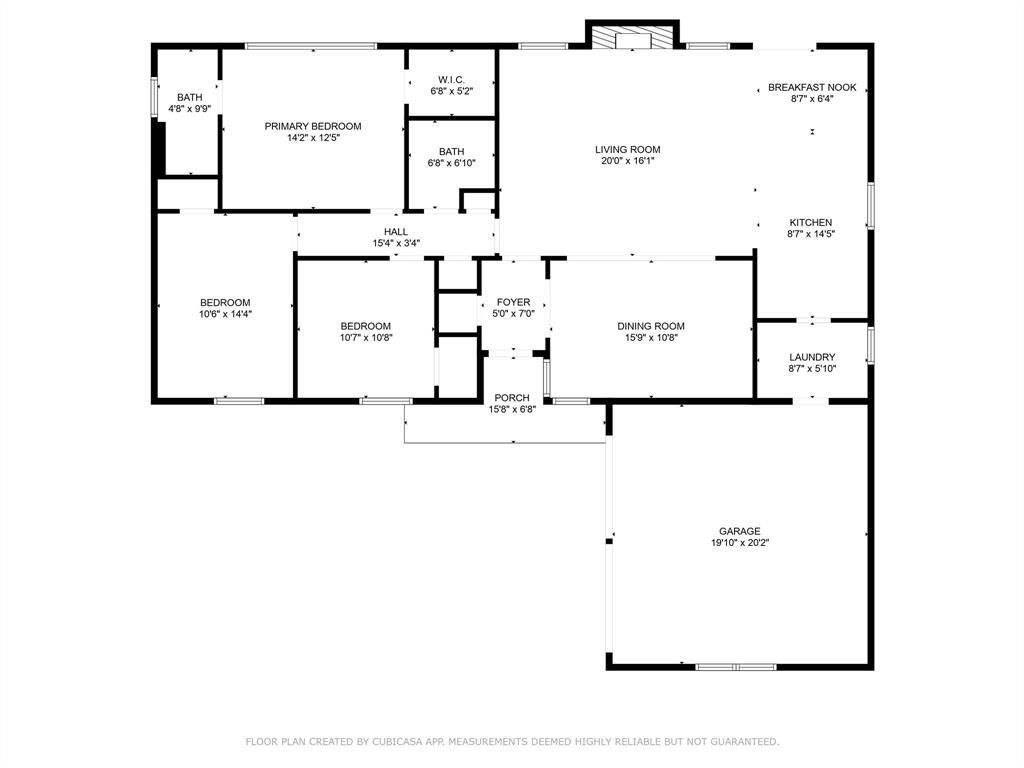 Flexible open layout.