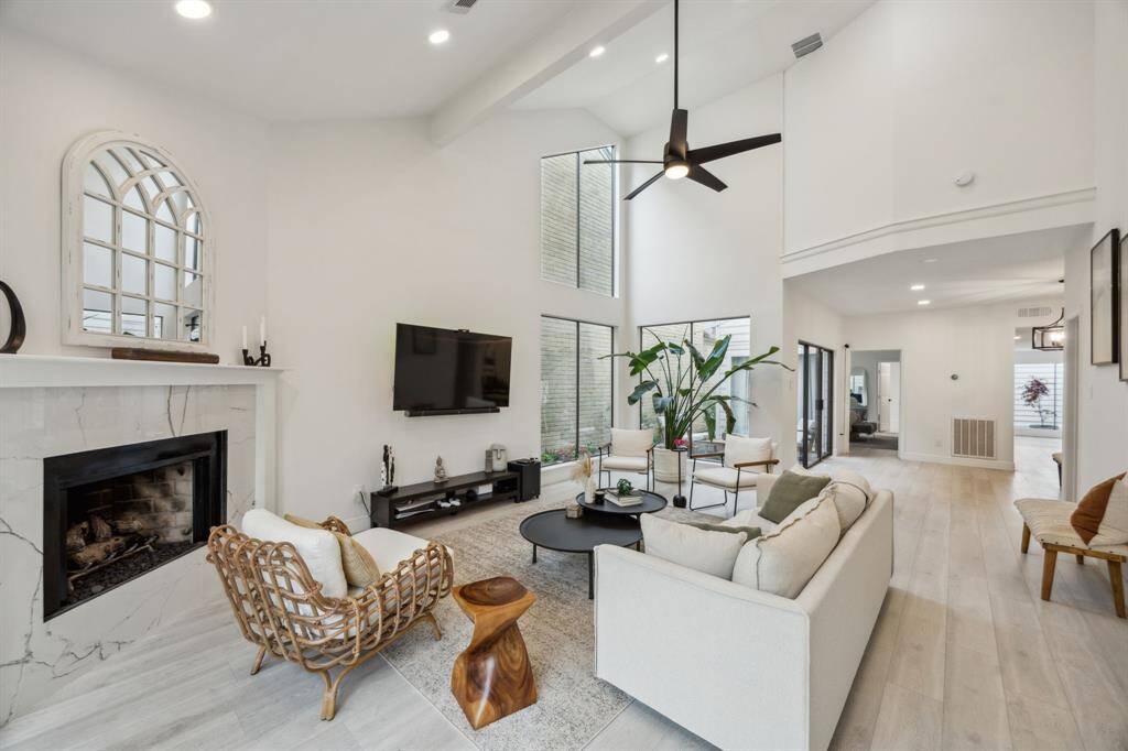 Impressive perspective of the heart of the home.