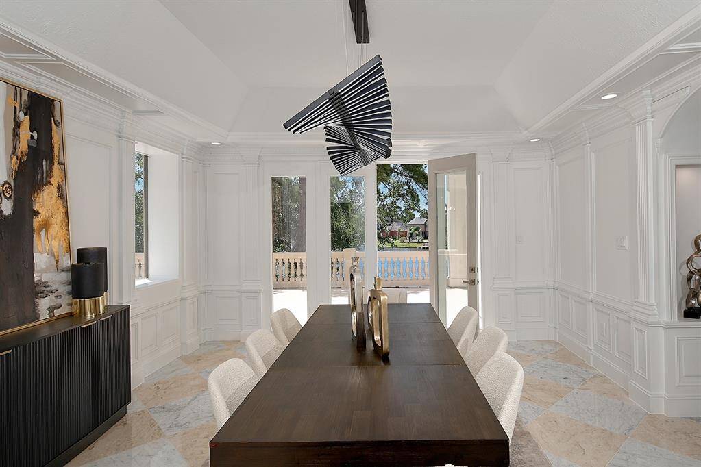 Formal Dining Room can seat a 12 top table