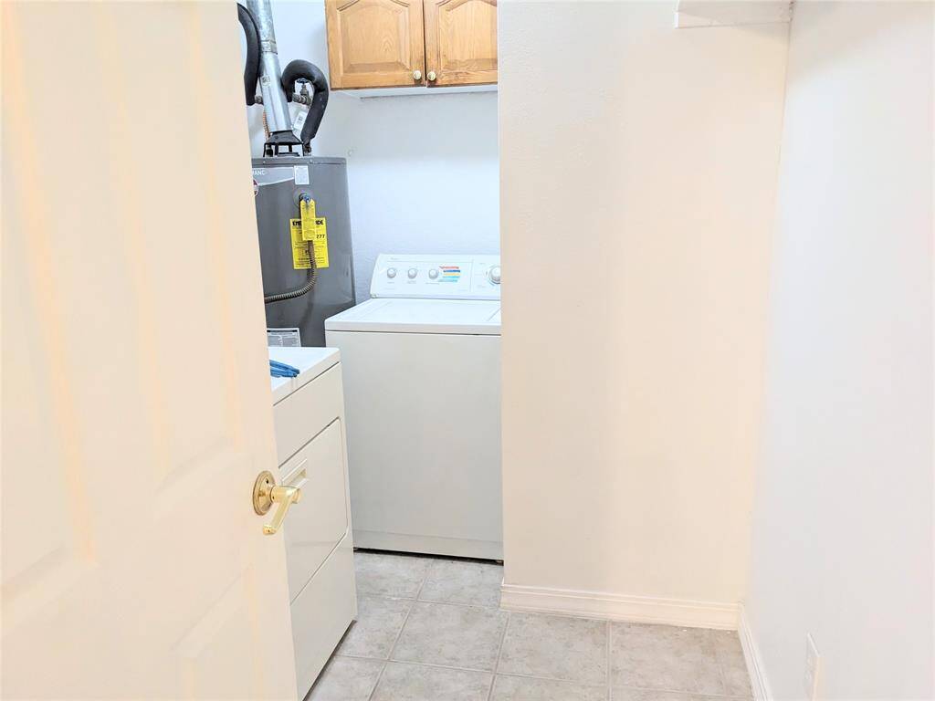 Laundry area