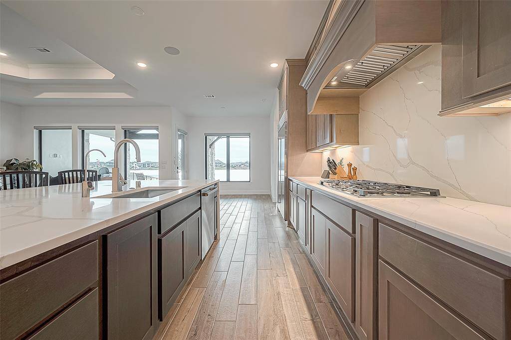 Indulge your culinary passions in this gourmet kitchen.