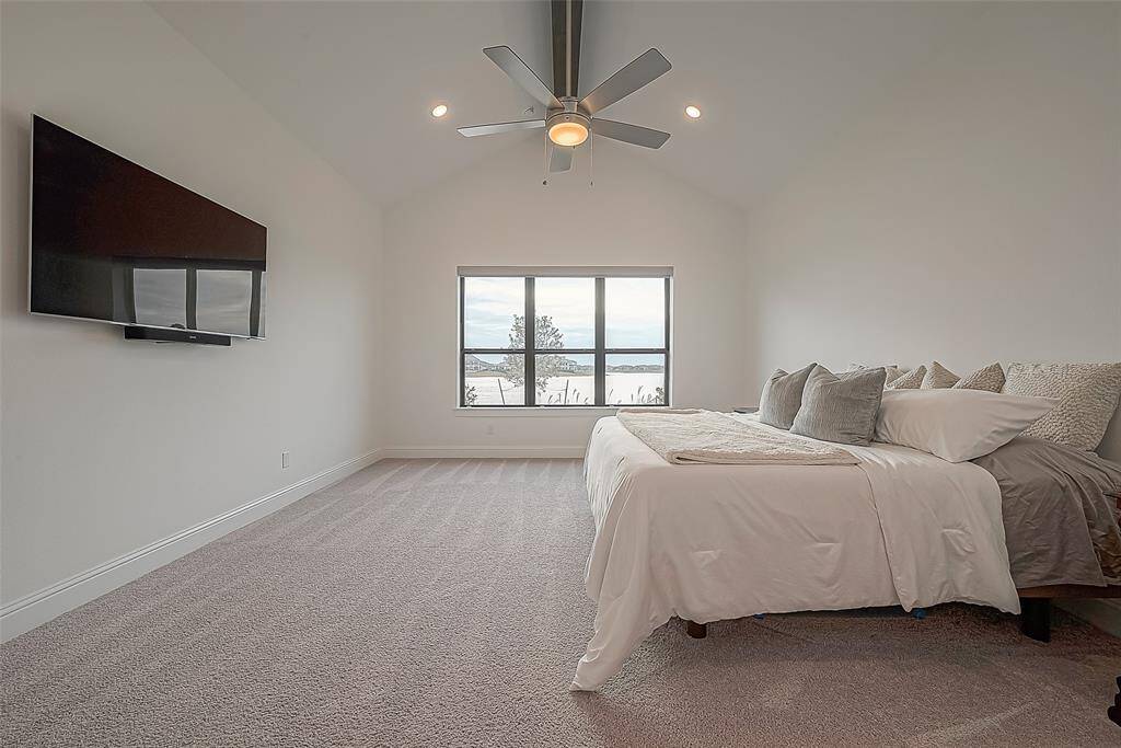 Wake up every morning to stunning lake views from your bedroom window.
