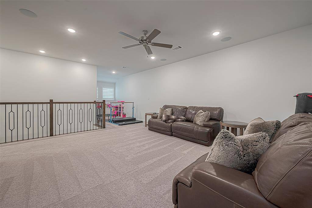 Enjoy the upstairs game room! a great versatile space for anything you want to use it for.