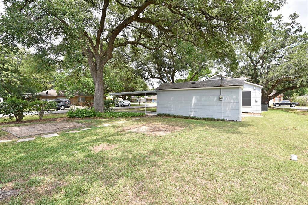 This view shows the garage.