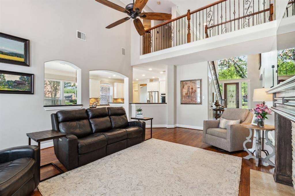 Family room is open to the breakfast room and kitchen providing you with great entertaining options.
