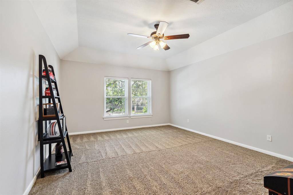 Large game room upstairs.