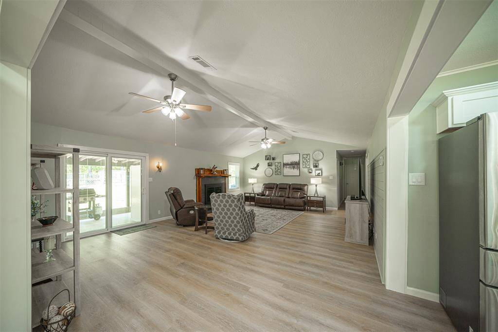 OPEN CONCEPT FROM KITCHEN/DINING
