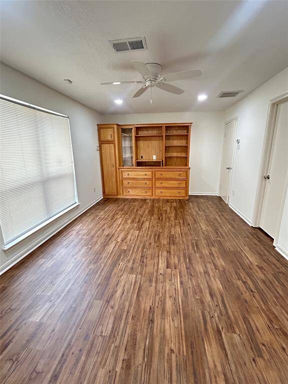 Primary Bedroom ! 1ST Floor with Built-in wall unit
