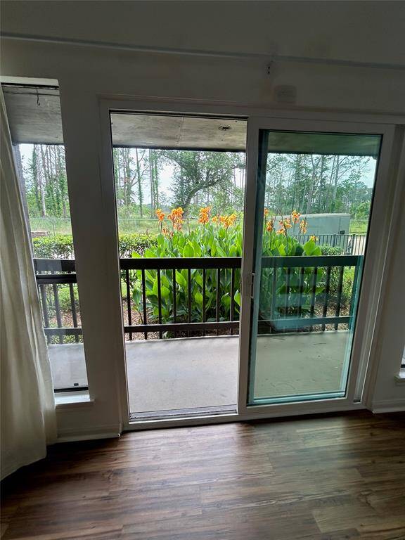 New Sliding door glass to Covered Patio
