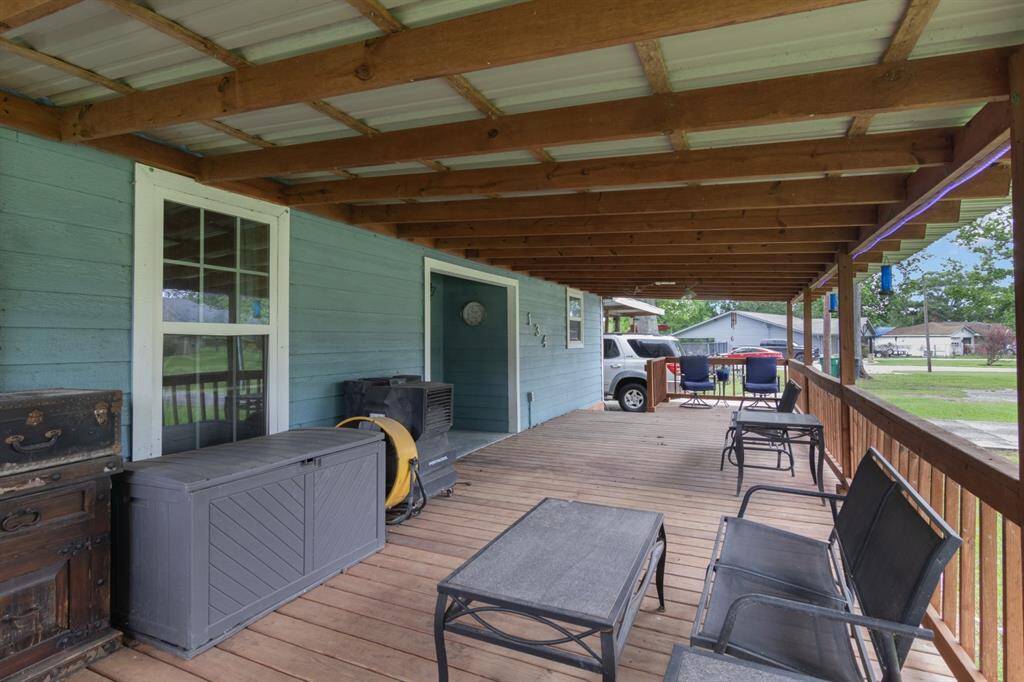 Owner has fond memories of great conversations on this porch. You can make your own!