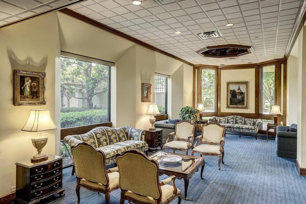 Beautiful lobby as you enter the building. All utilities including basic cable and internet, full-time concierge security, and covered garage parking.