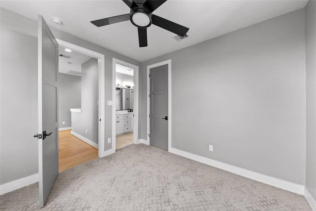 Tucked away upstairs, these bedrooms provide a quiet escape from the main living areas.