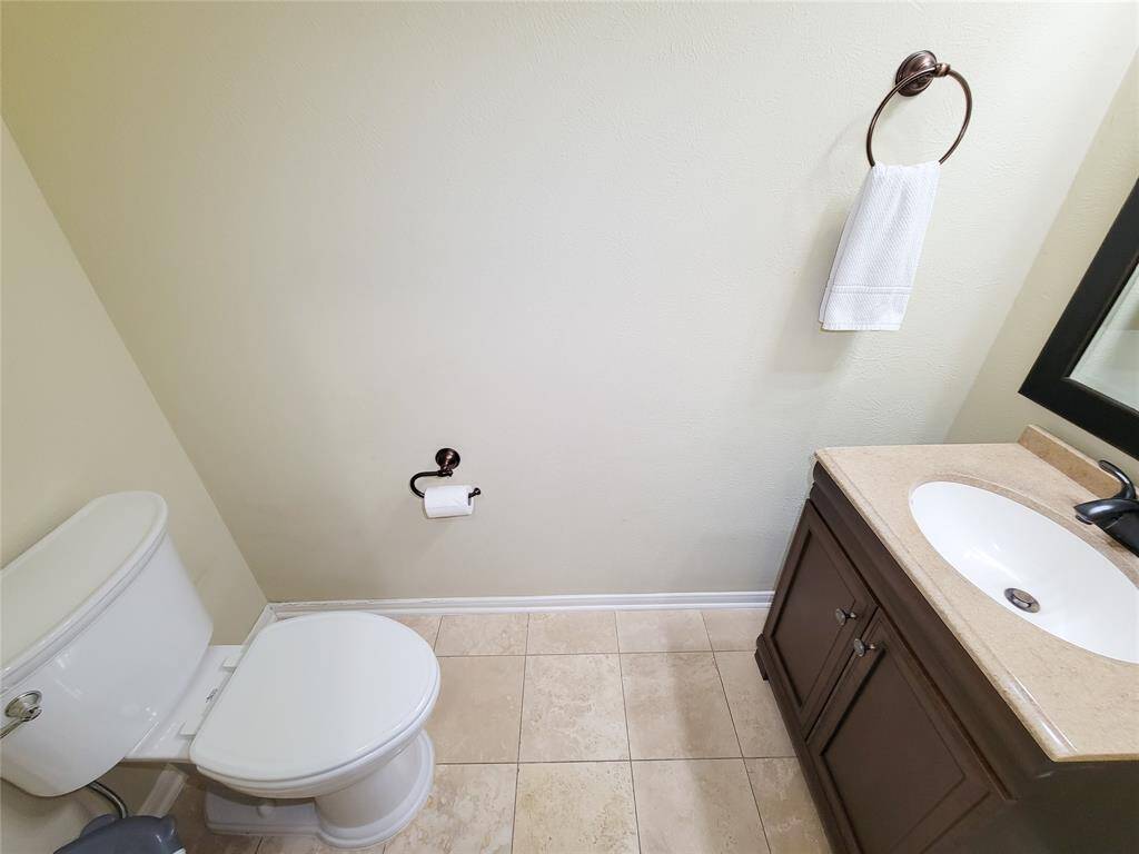 Updated Guest bathroom on first floor.