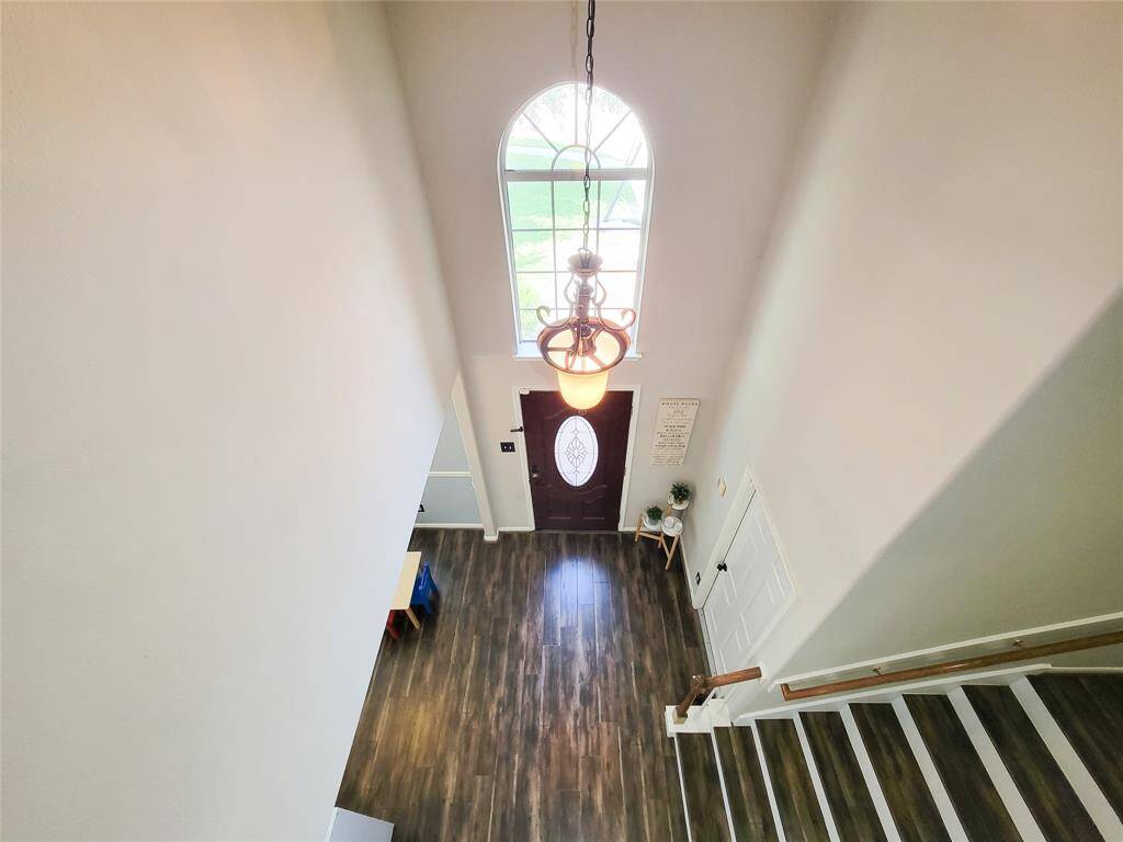View from second floor.