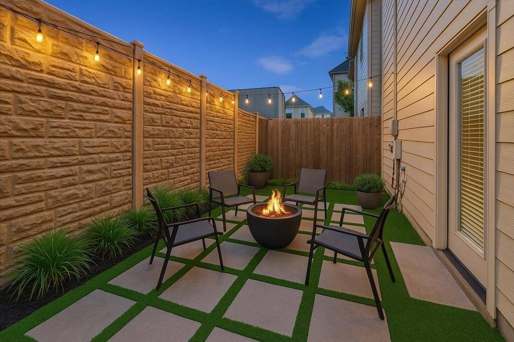 AI yard rendering showcasing the potential of this space!
