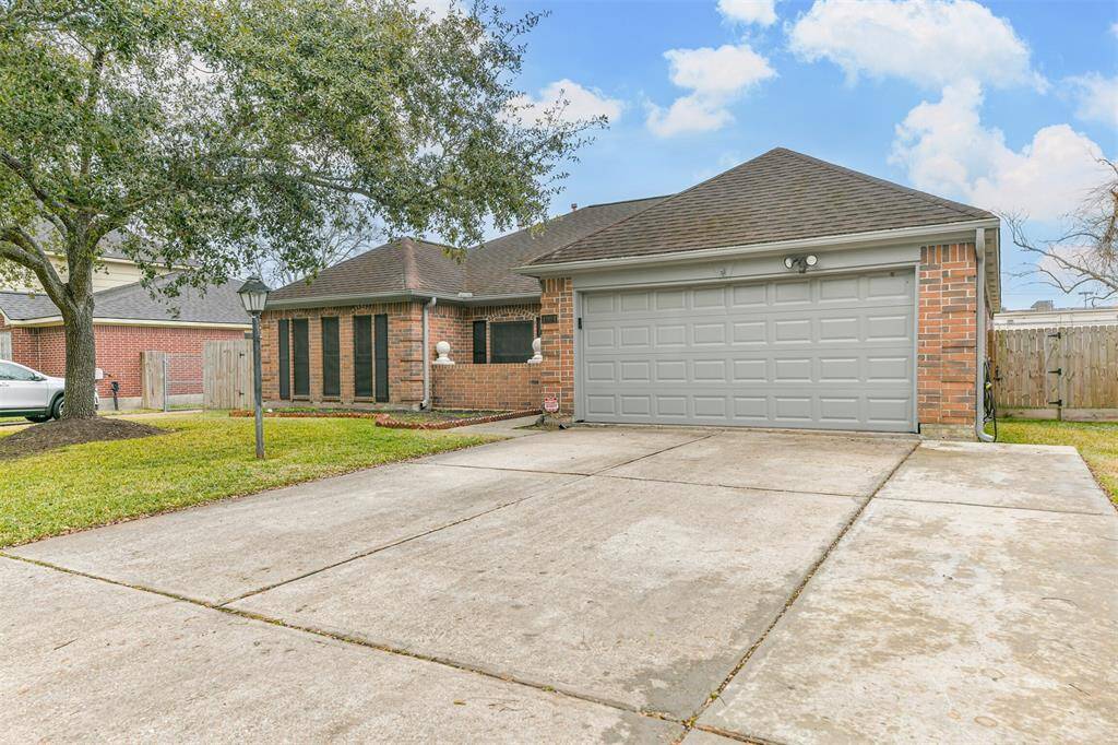 Extra wide driveway