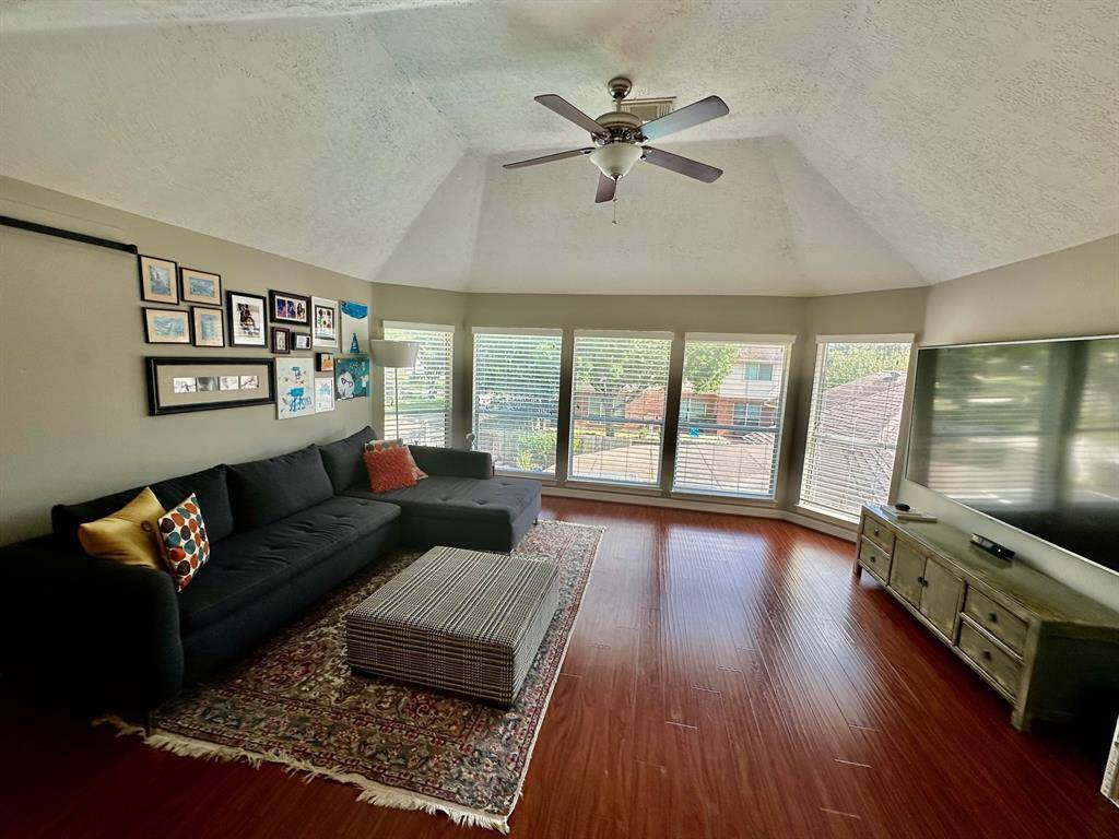 Inviting family/game room upstairs