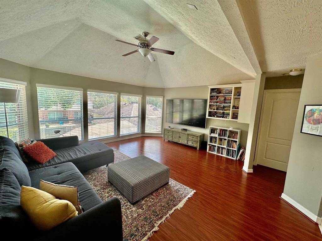 Inviting family/game room upstairs