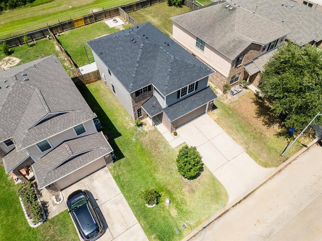 Two-story house offers spacious living with a well-designed layout for comfort and functionality.
