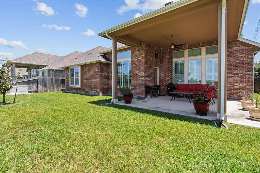 Bricked all around the home for low maintenance!