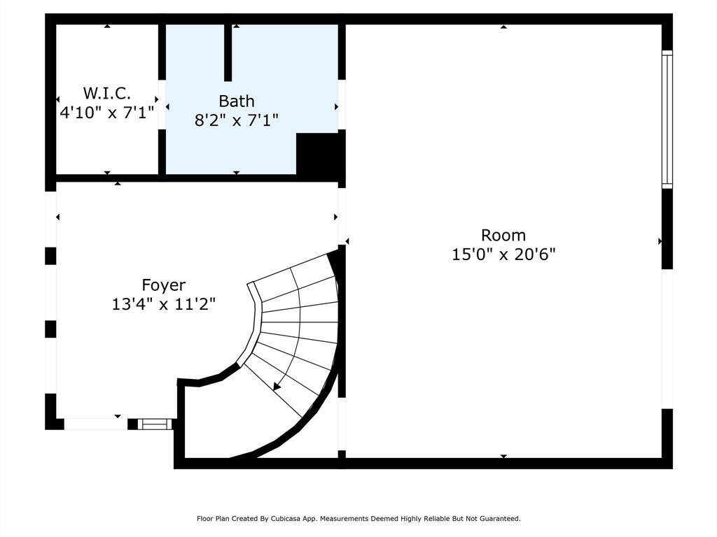 First floor layout