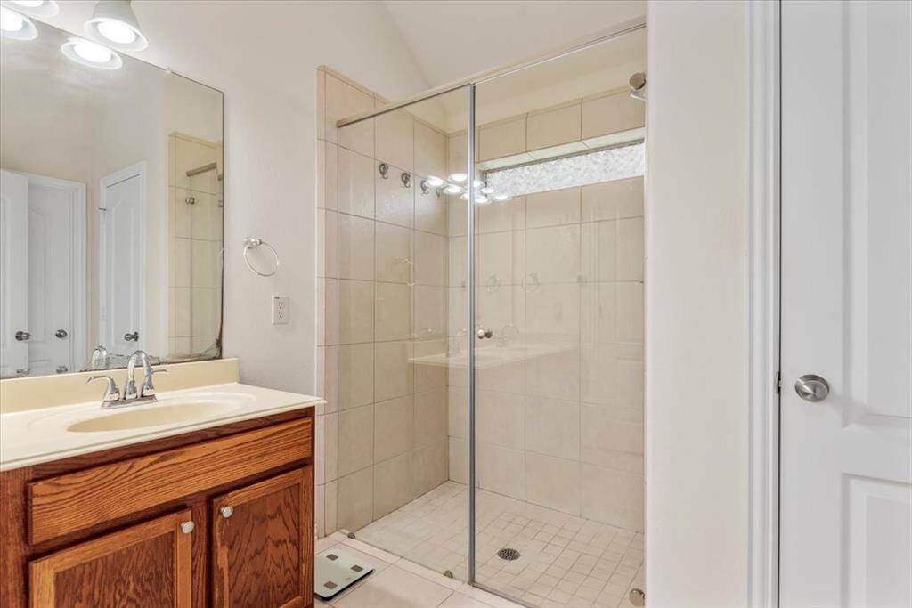 You will love the oversized shower.