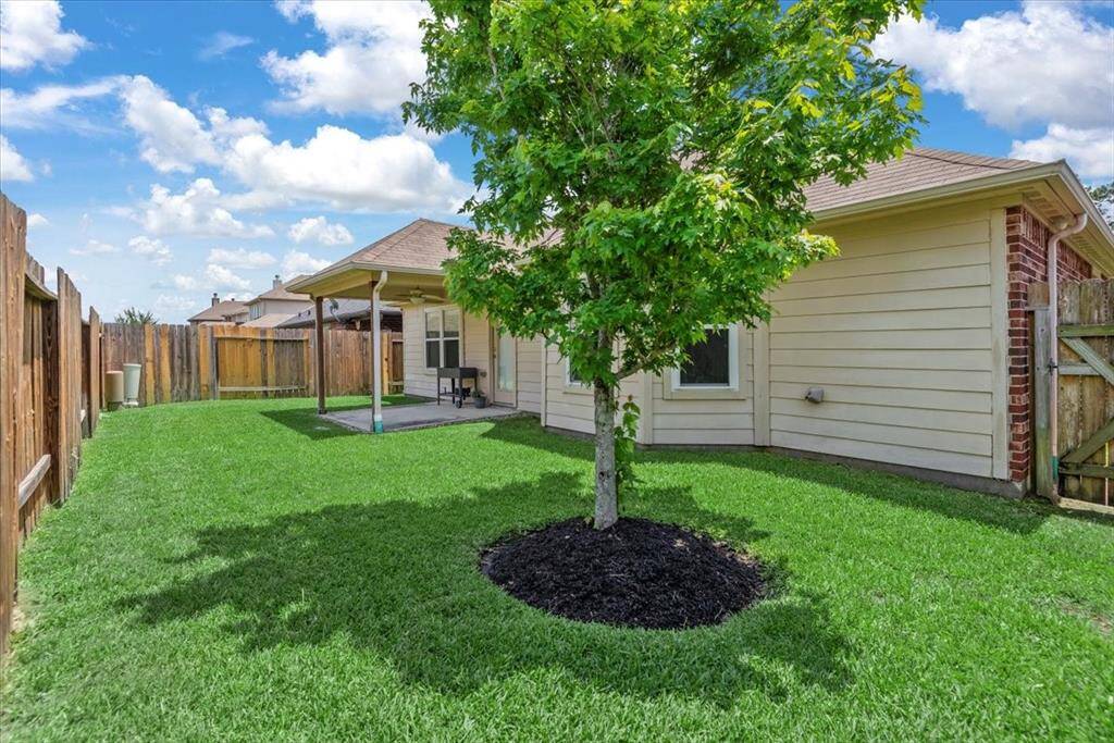 Generous yard space for pets or recreation.