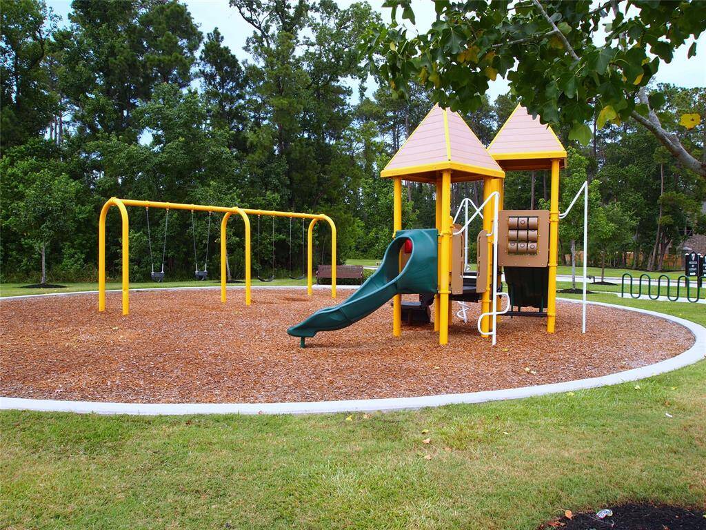 The recreation complex includes a park for the kids.