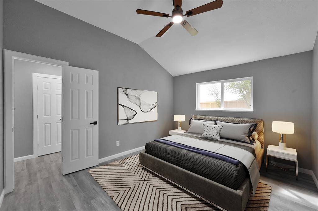 Primary Bedroom Virtually Staged