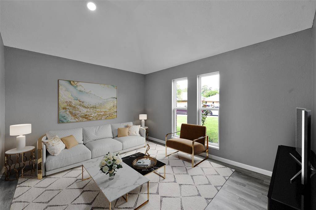 Front Living Room. Virtually Staged