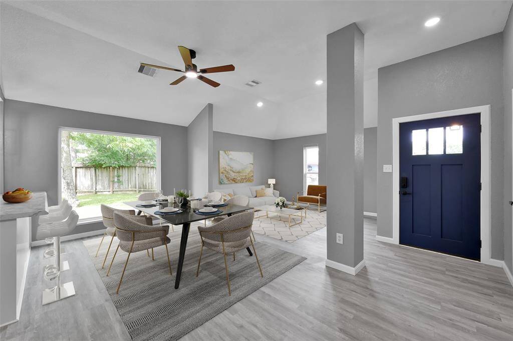 Dining Area Virtually Staged