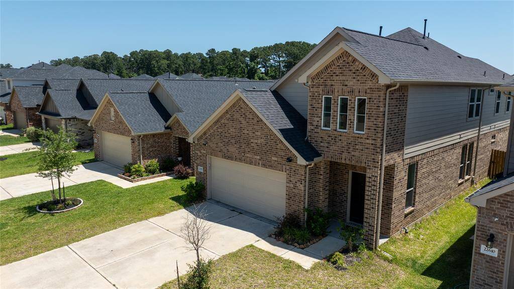 Large driveway