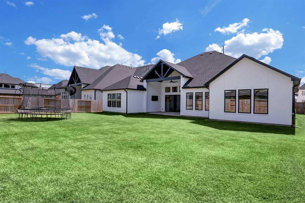 Enormous backyard