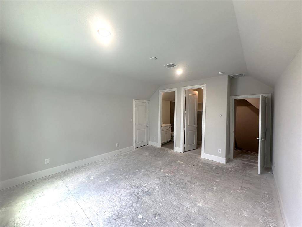 Perfect Hideaway 14x16   Bedroom 4 -  on 3rd Floor - has its own bathroom -  Also could a game room or study!