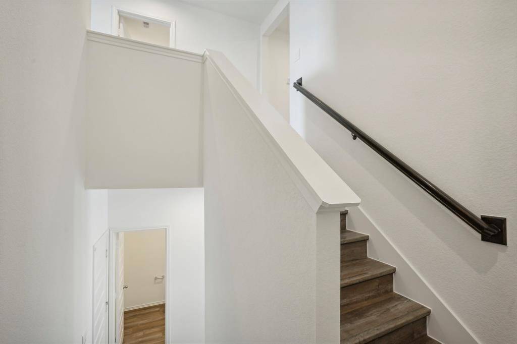 Second floor staircase