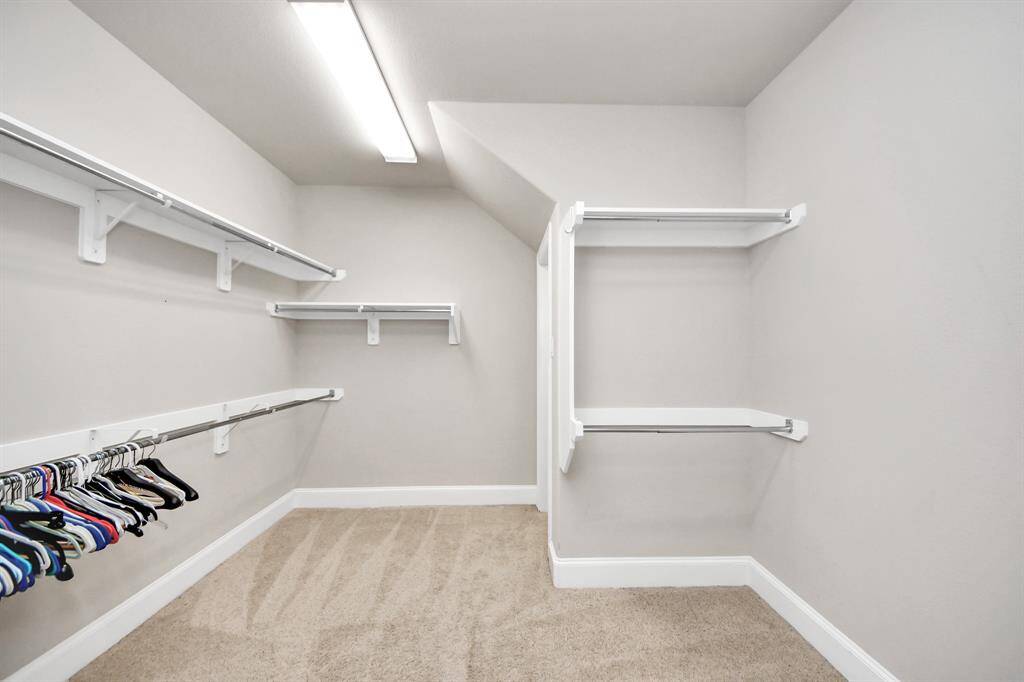 Primary walk-in closet