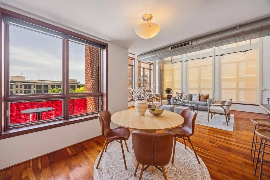 Dining room with a view