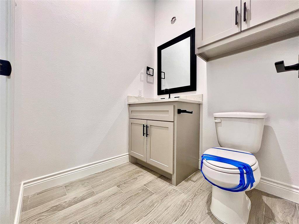 Guest half bath.