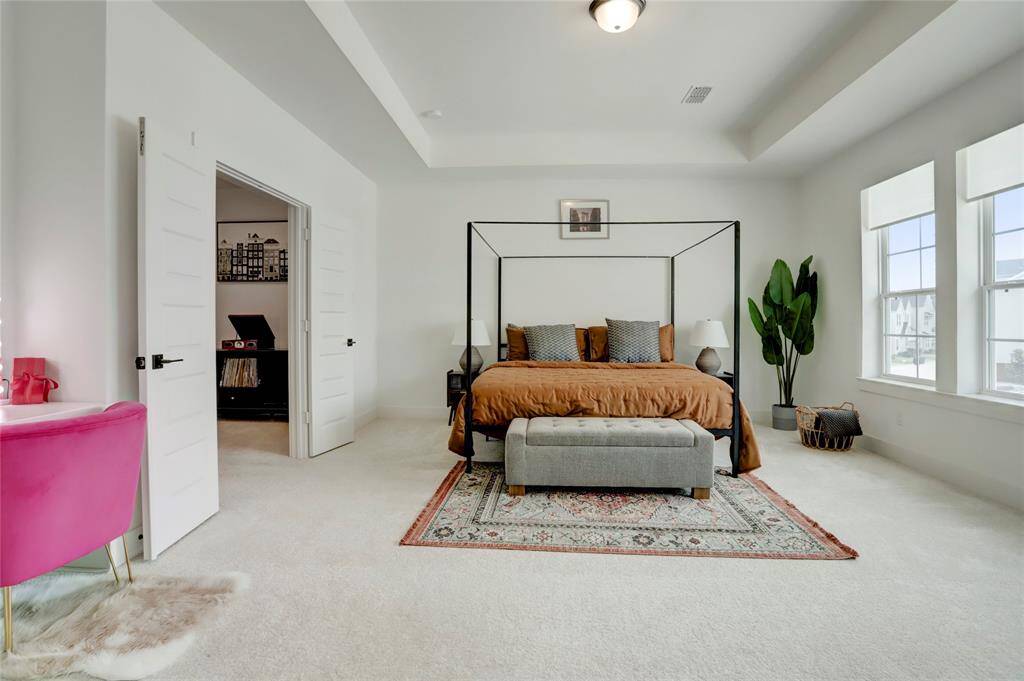 Another angle of the almost 300 square foot primary bedroom.