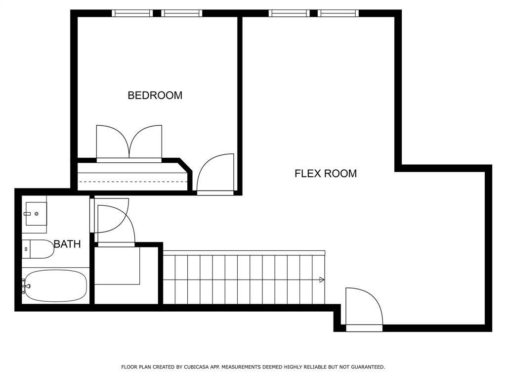 Third floor plan. Deemed to be accurate but not guaranteed.