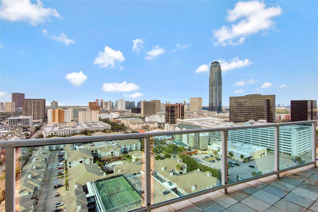The balcony is the perfect place to enjoy your morning beverage of choice!