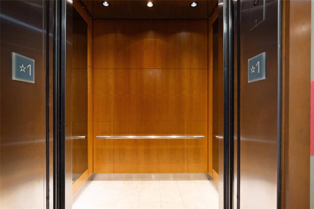 The beautiful elevator not only transports you to your destination but also serves as a prelude to the exquisite Condo that awaits.