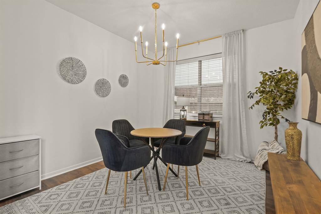Elegant dining room perfect for hosting memorable gatherings.