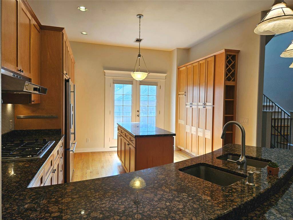 View of entire kitchen
