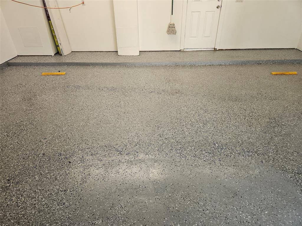 New epoxy flooring