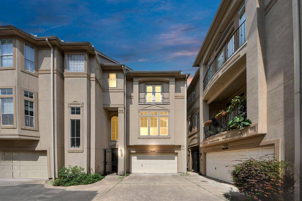 The property features a spaciousand inviting interior.